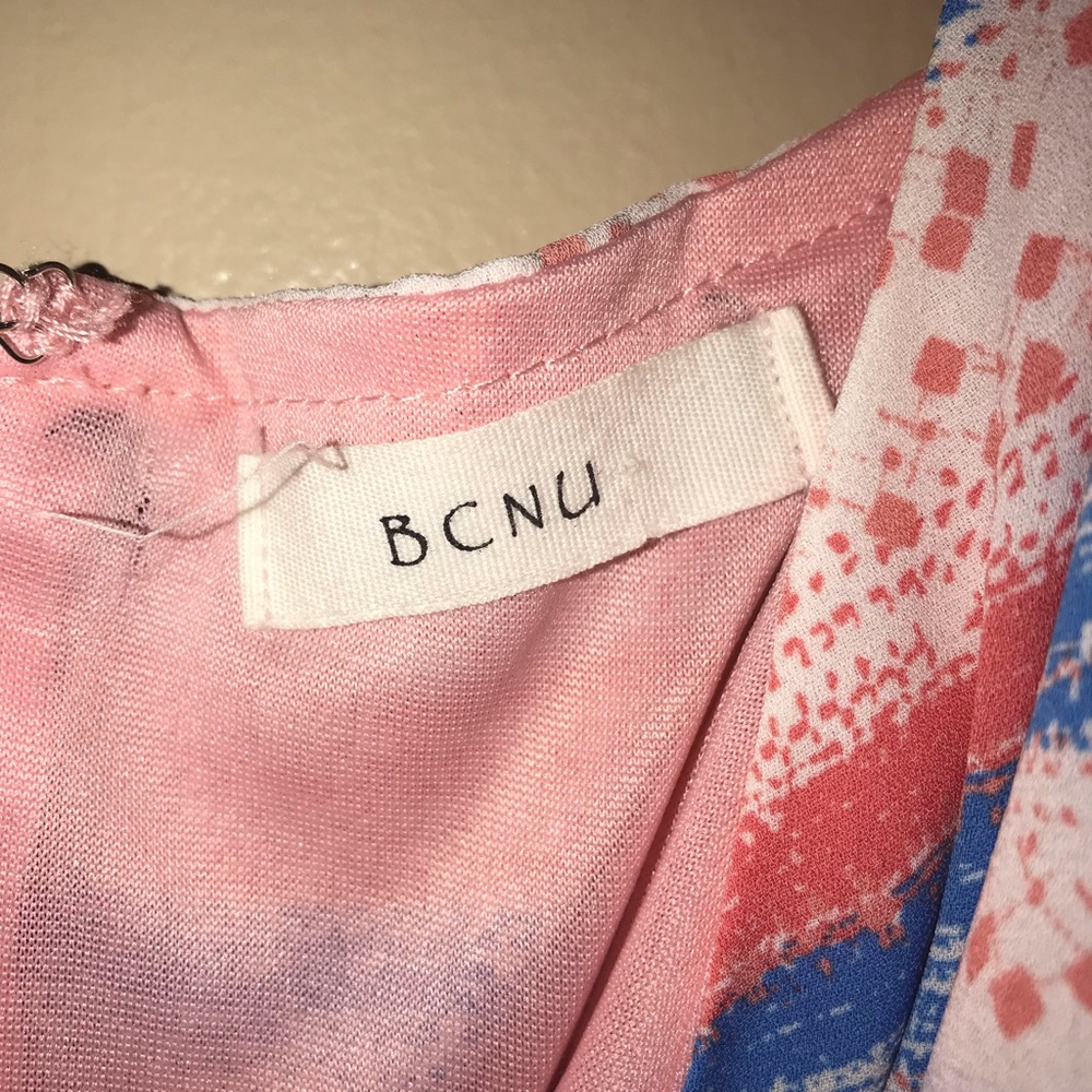 Colorful Striped Boutique Dress